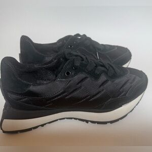 Kurt Geiger London Quilted Black Sneakers Size 38 / 7.5 US